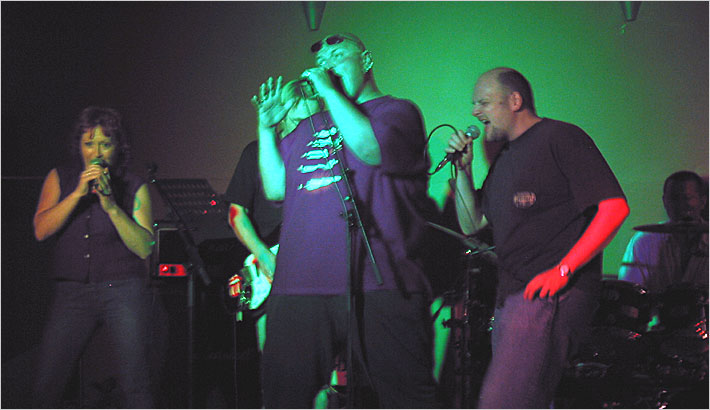 Foto: Jam-Session im Krone Musik Club am 24.07.2004